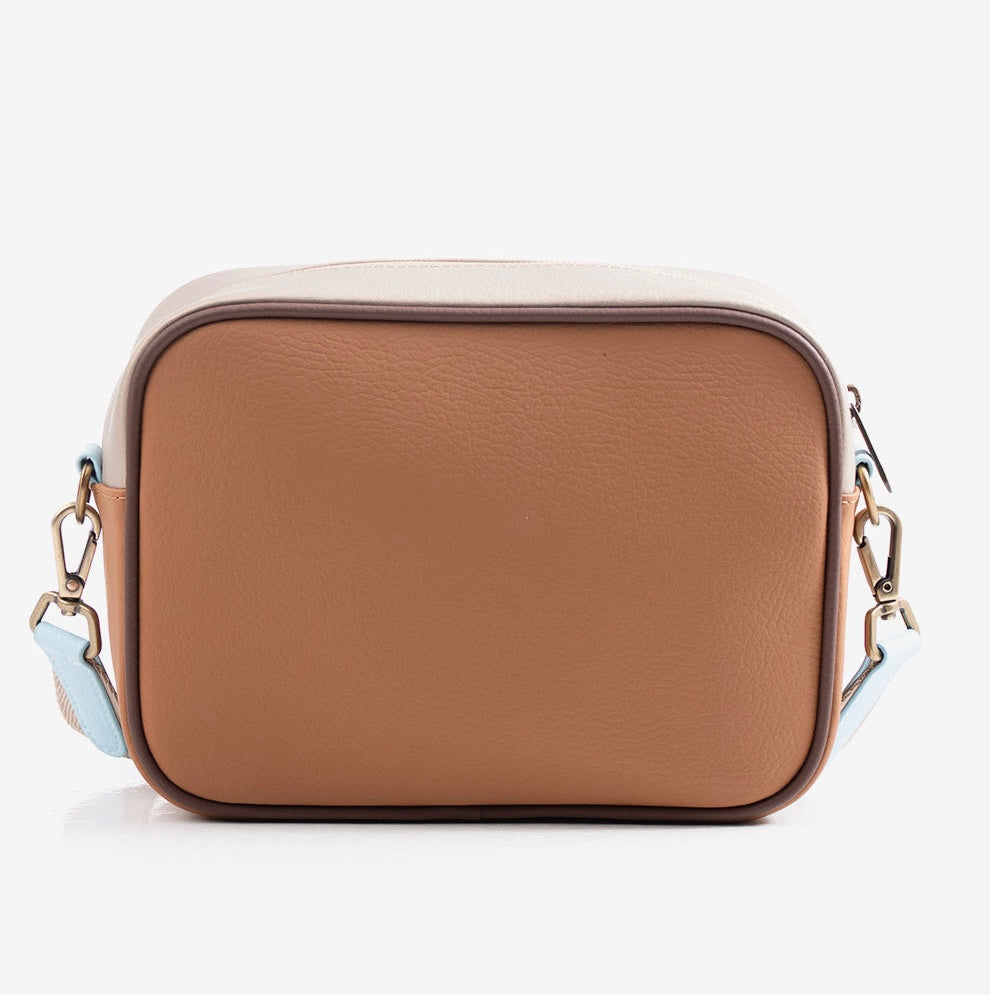 BANDOLERA BAMBI MIEL X CHAMPAÑA