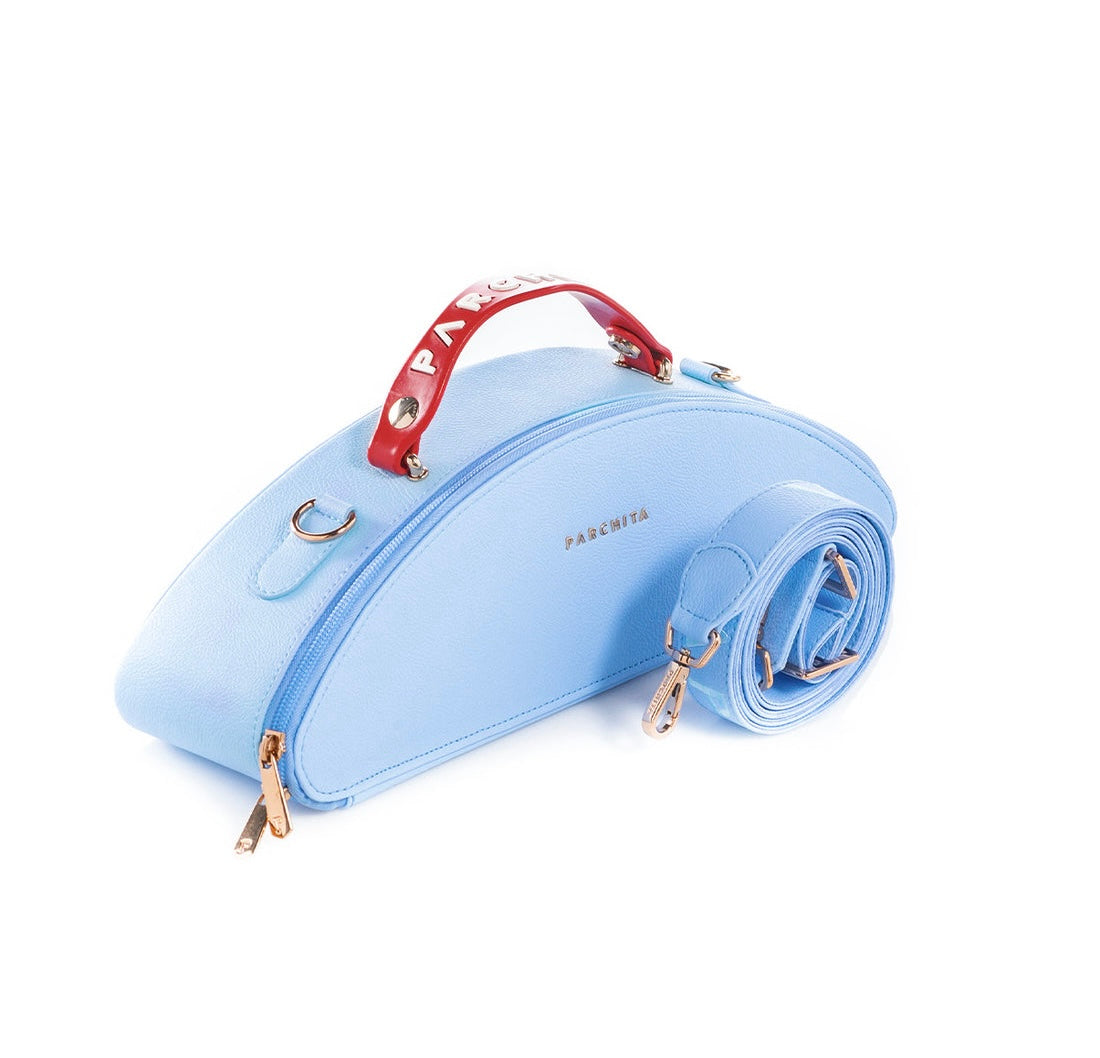 Cartera Chloe Azul Celeste