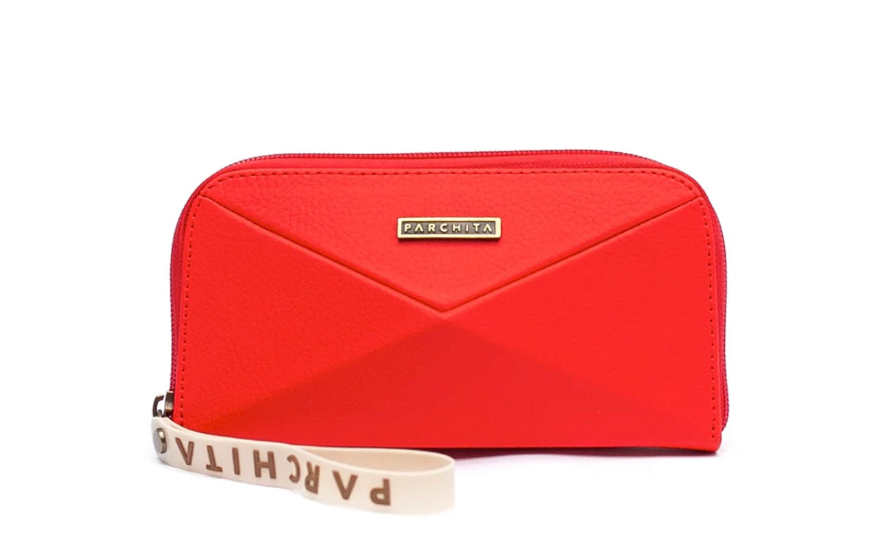 Billetera Poly Rojo